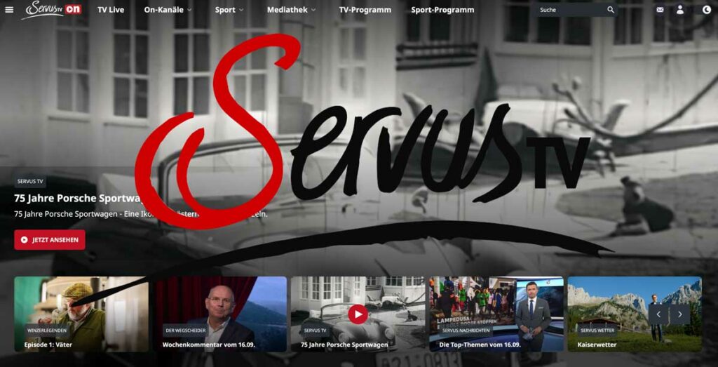 Servustv Österreich online stream